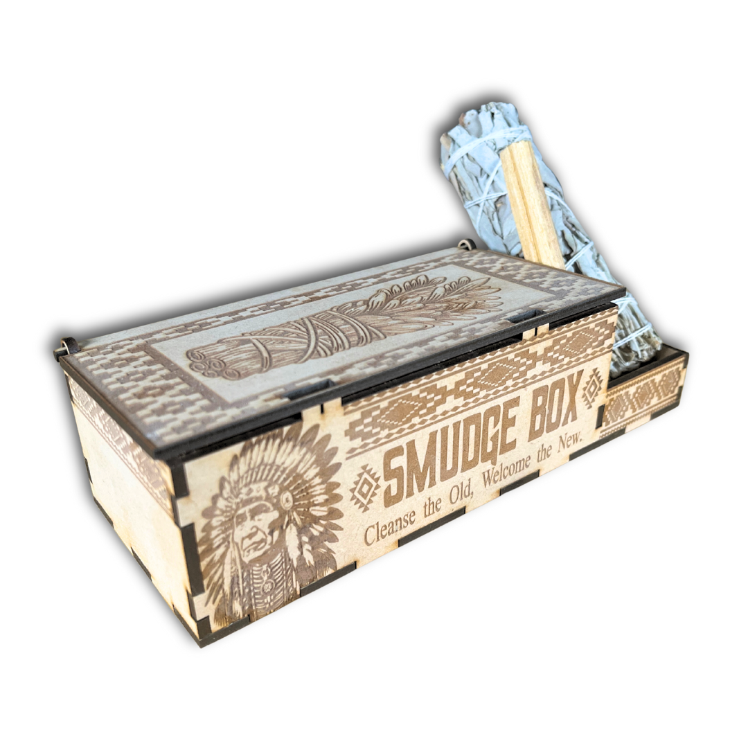 Ceremonial smudge box