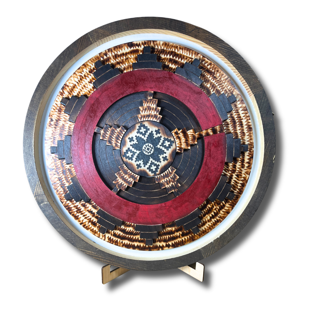 Navajo Ceremonial Basket Wall Decor