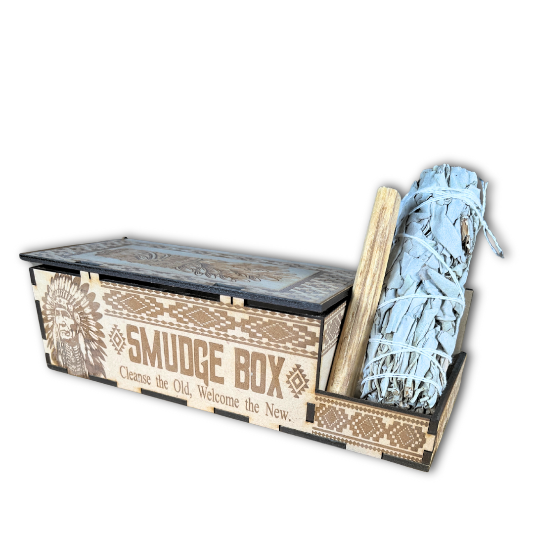 Ceremonial smudge box