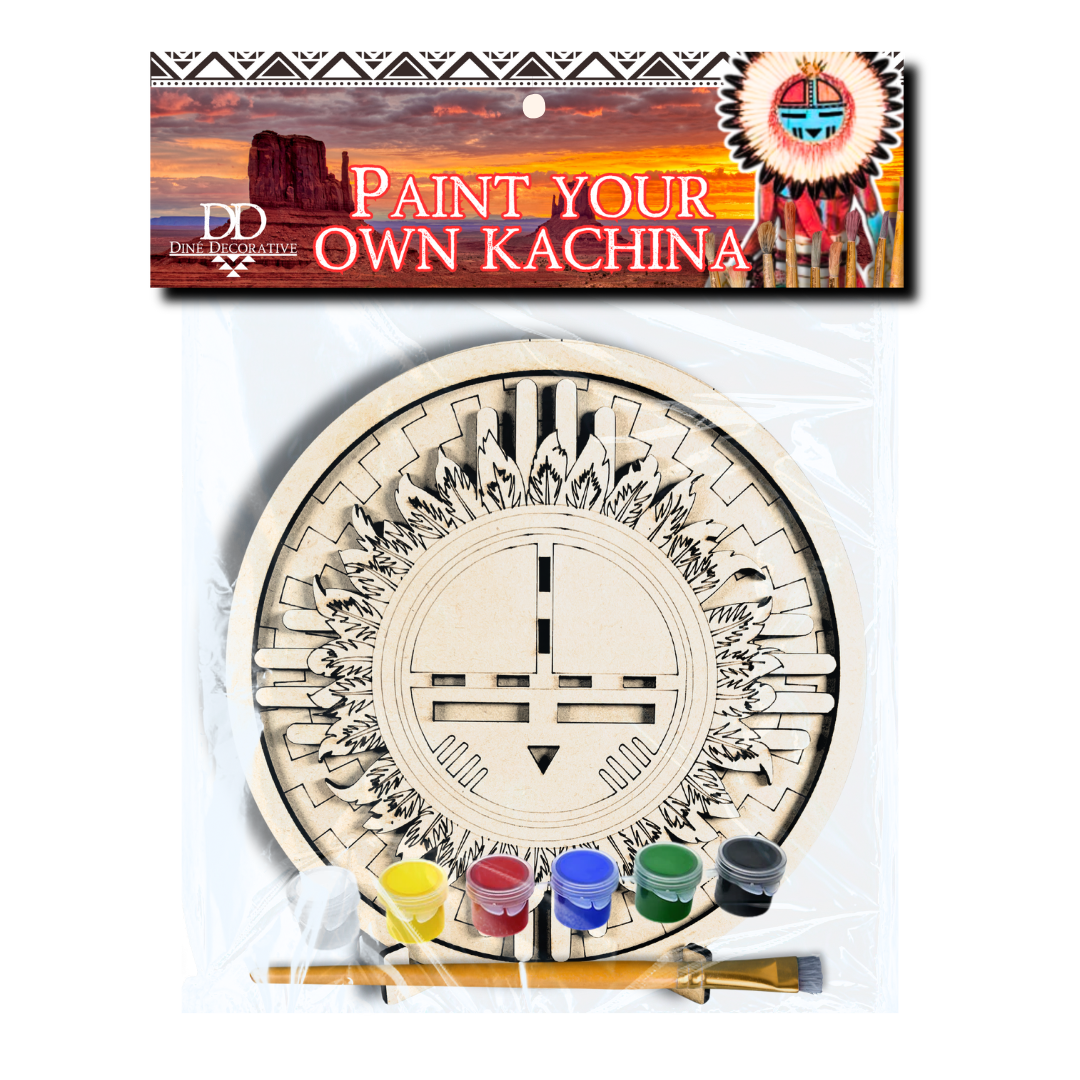 DIY Paint-Your-Own Wooden Kachina