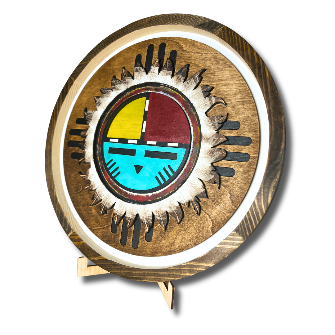 Kachina Sun God wall decor