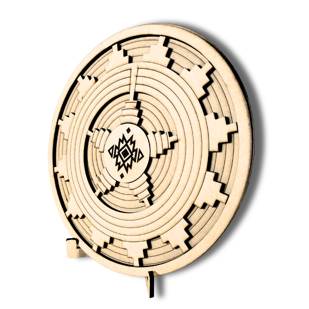 DIY Paint-Your-Own Wooden Navajo Basket