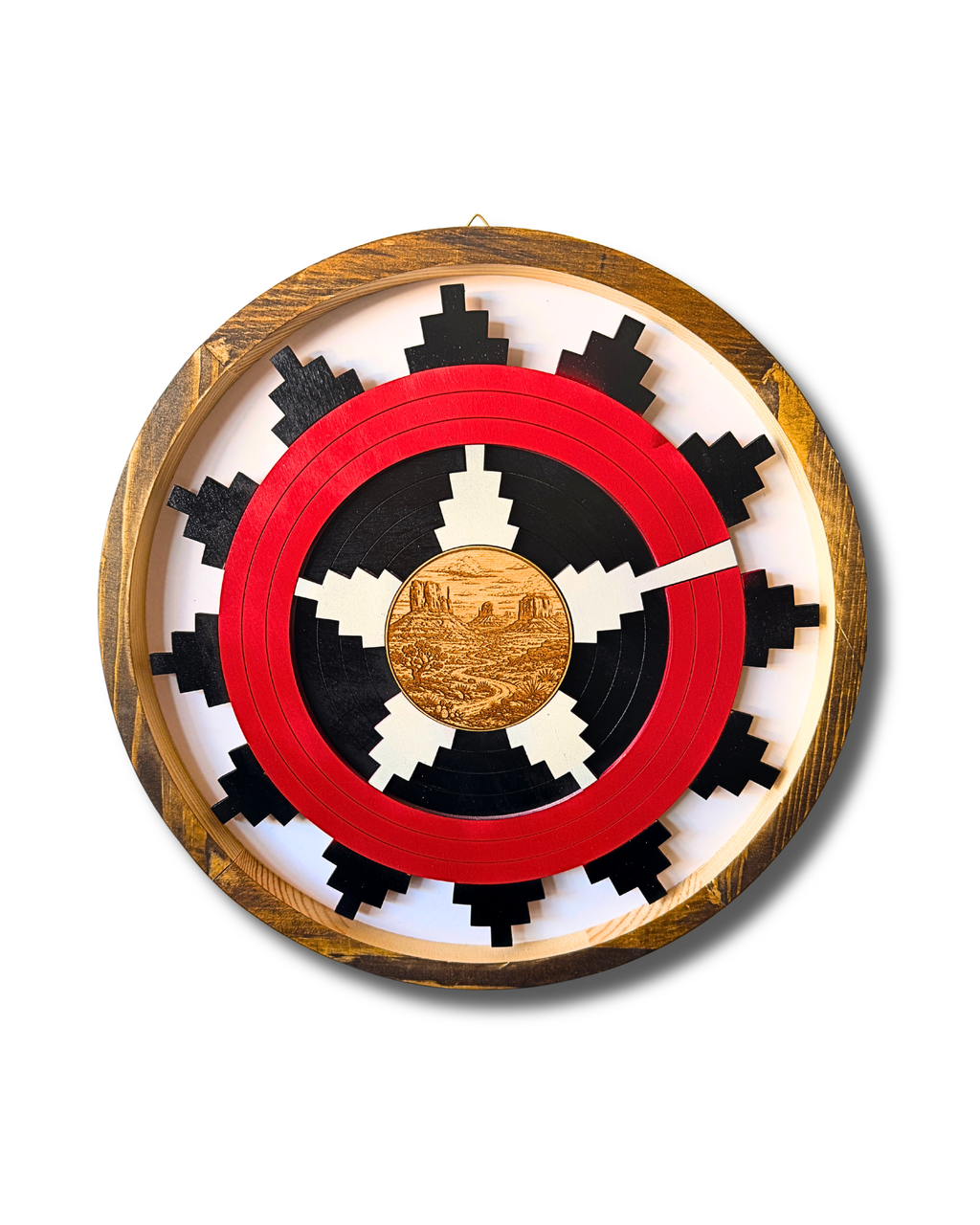 Navajo Ceremonial Basket Wall Decor
