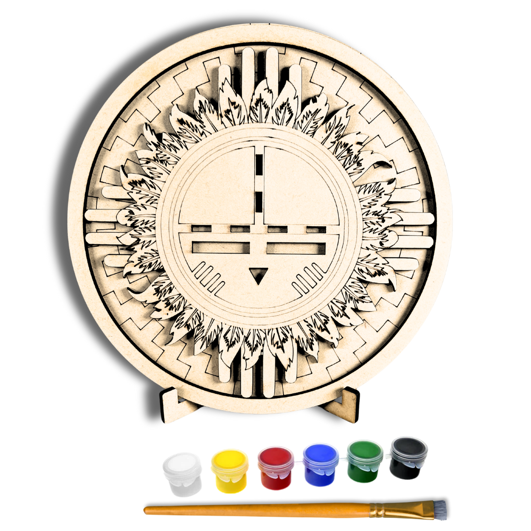 DIY Paint-Your-Own Wooden Kachina