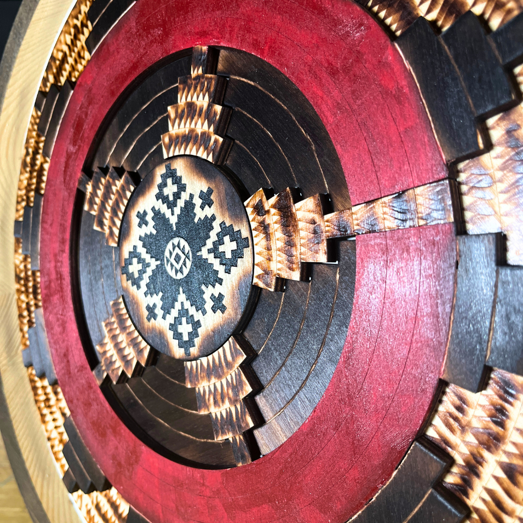 Navajo Ceremonial Basket Wall Decor